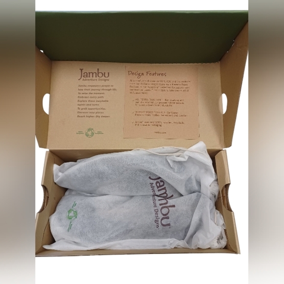 Jambu NWT Women's Black Flats Memory Foam Size 10W - Picture 7 of 7